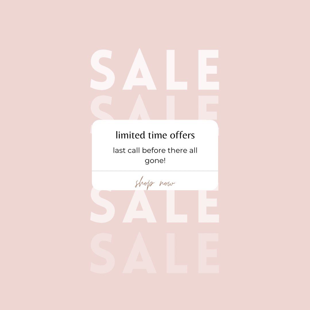 SALE ITEMS