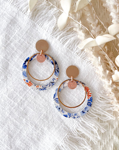 SWEET PORCELAIN RING DROPS Nancy Joanna