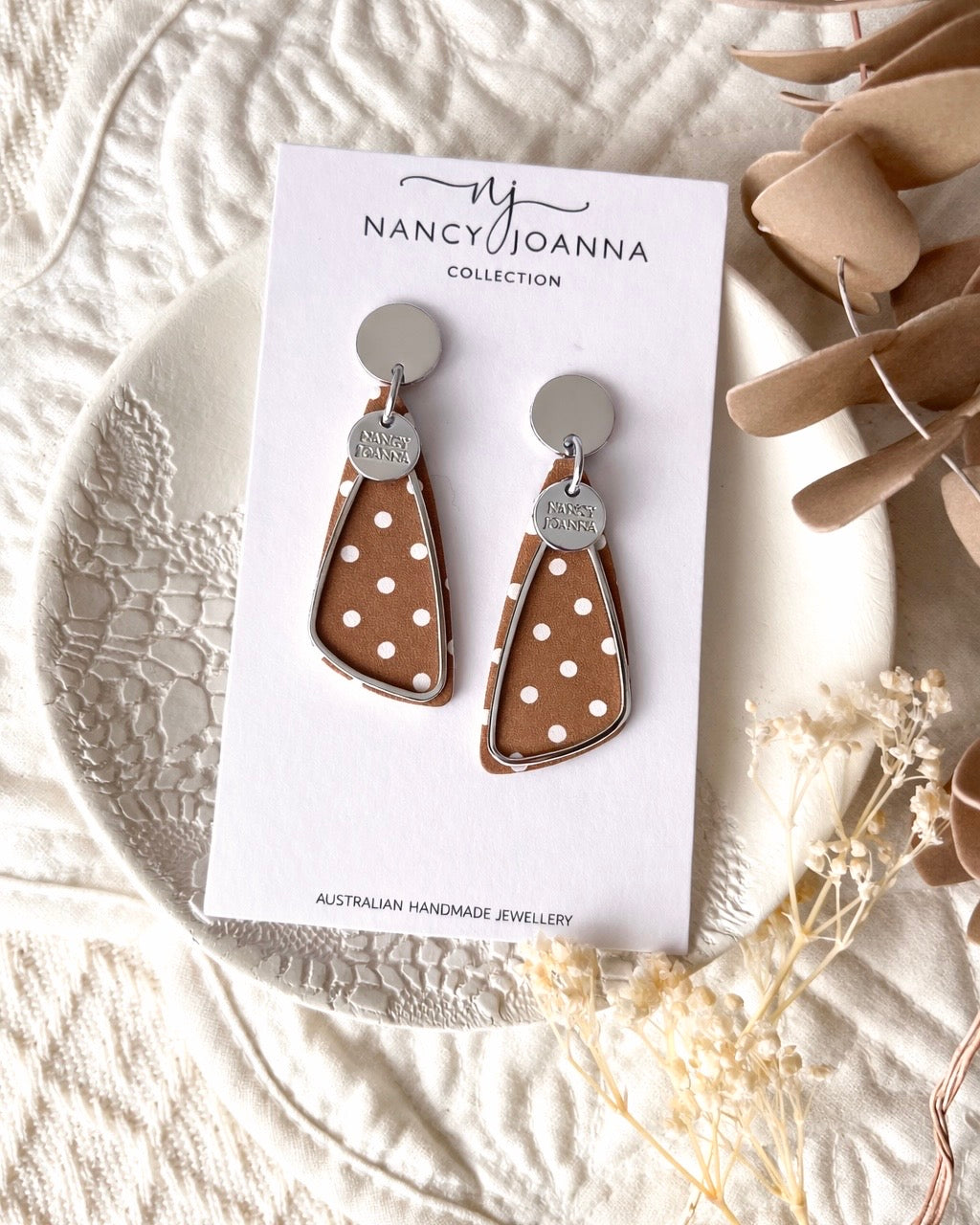 A Spot of Caramel Side Drops Nancy Joanna