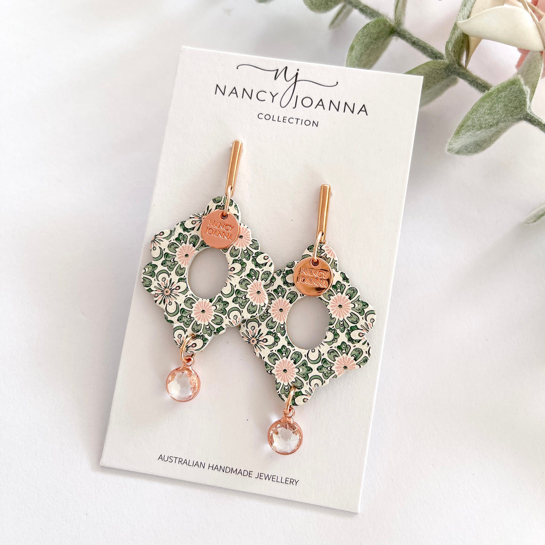 Oriental Charm Wavy Drops Nancy Joanna