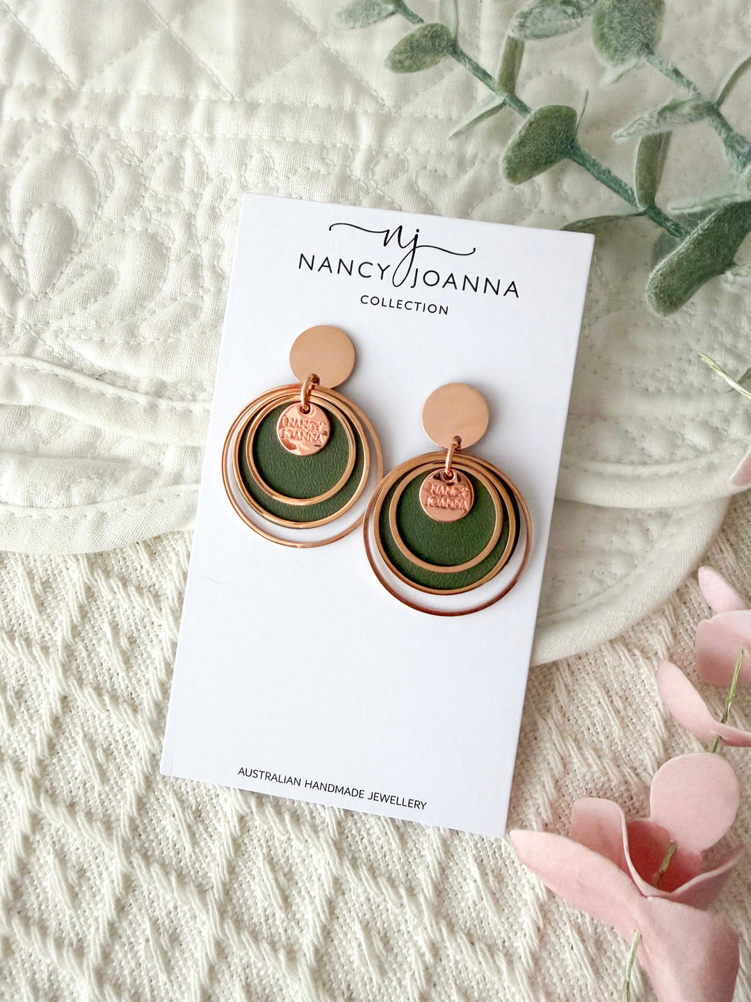Forest Moon Round Drops Nancy Joanna