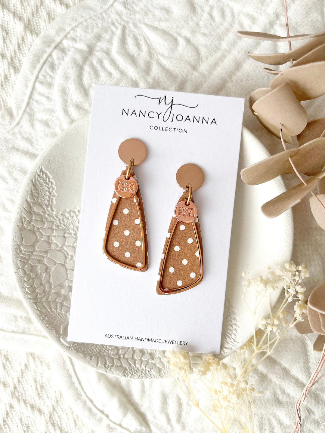 A Spot of Caramel Side Drops Nancy Joanna