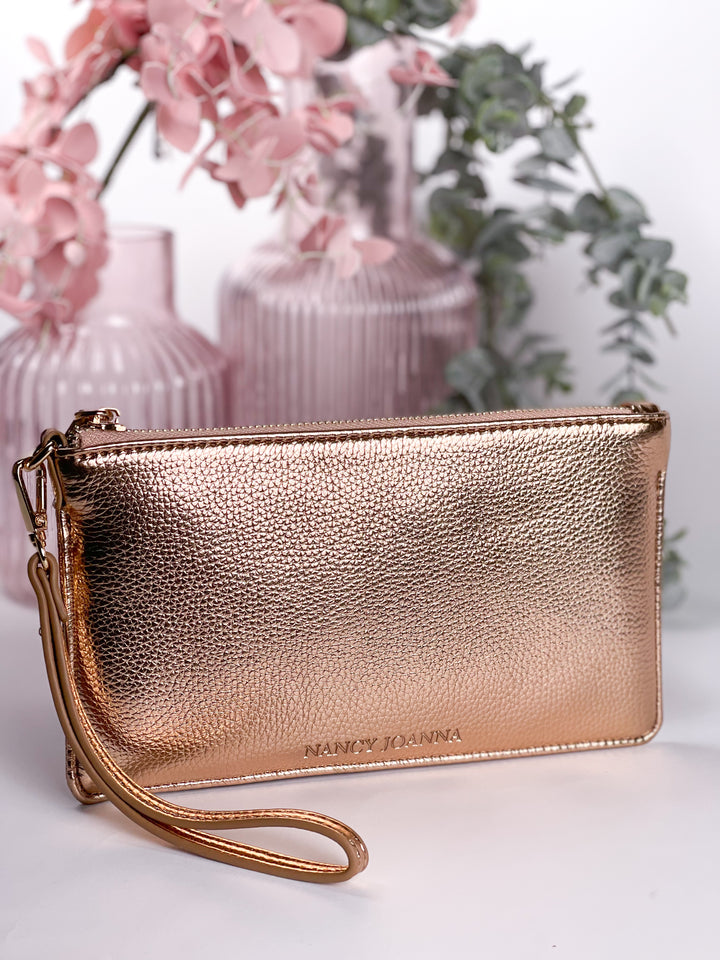 Rose Gold Nancy Joanna Clutch Nancy Joanna