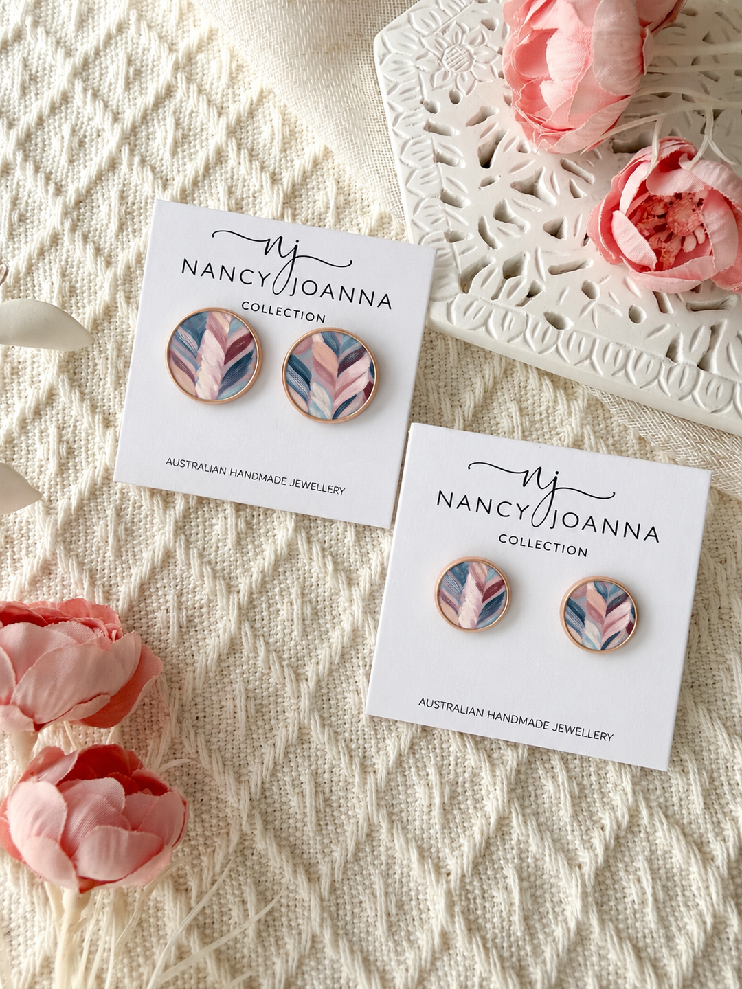 Brush of Beauty Studs