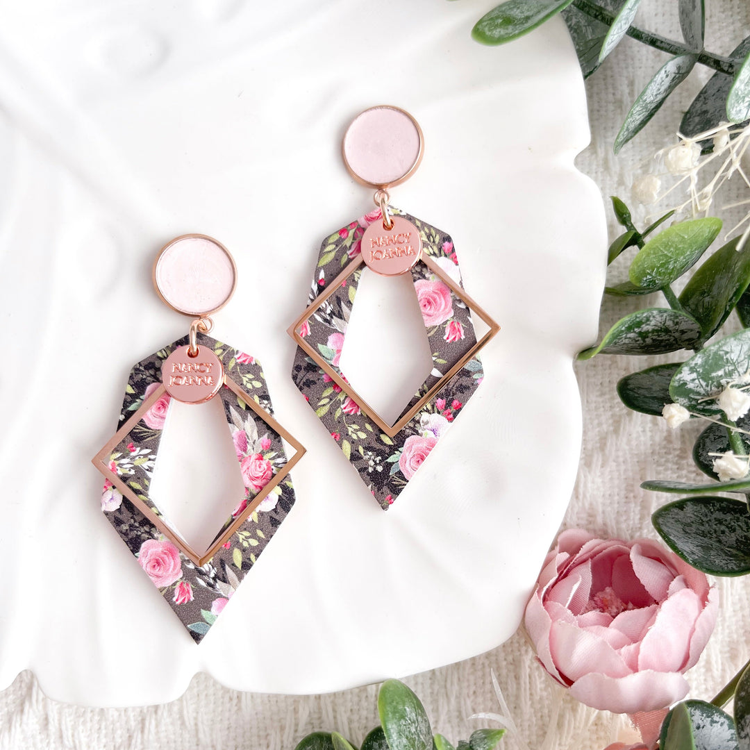 Blush Concrete & Blossom Beauty Geos Nancy Joanna