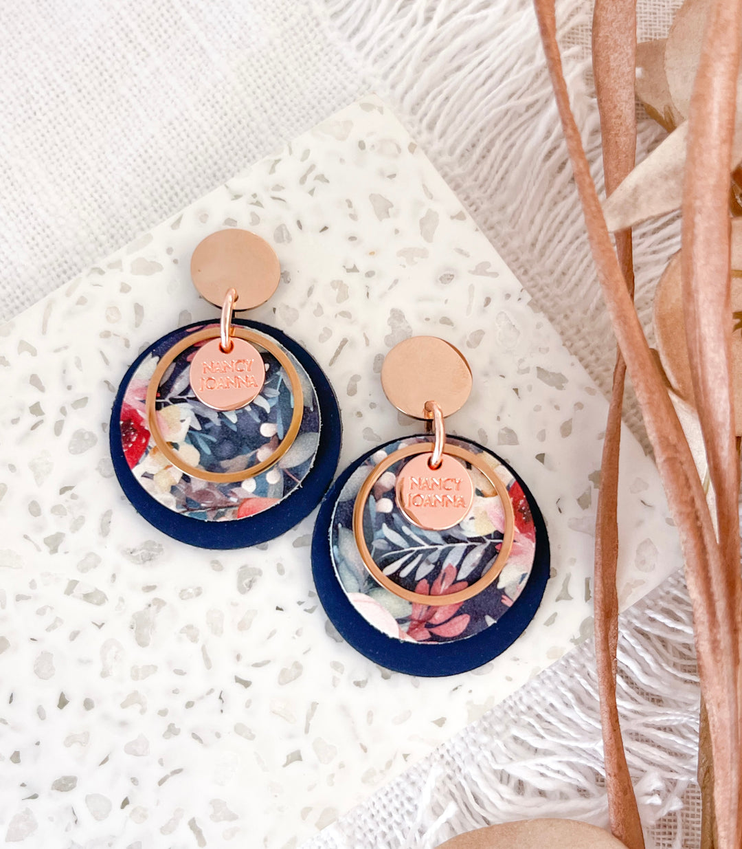 MINI Round Floral Floral and More Floral Nancy Joanna