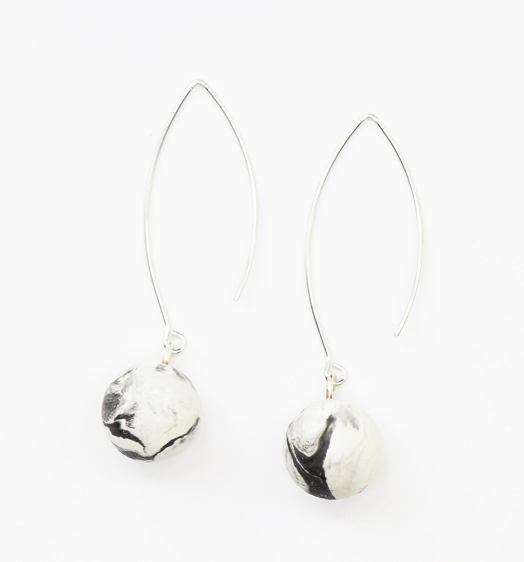 Marble Concrete Enchanted Hoops Nancy Joanna