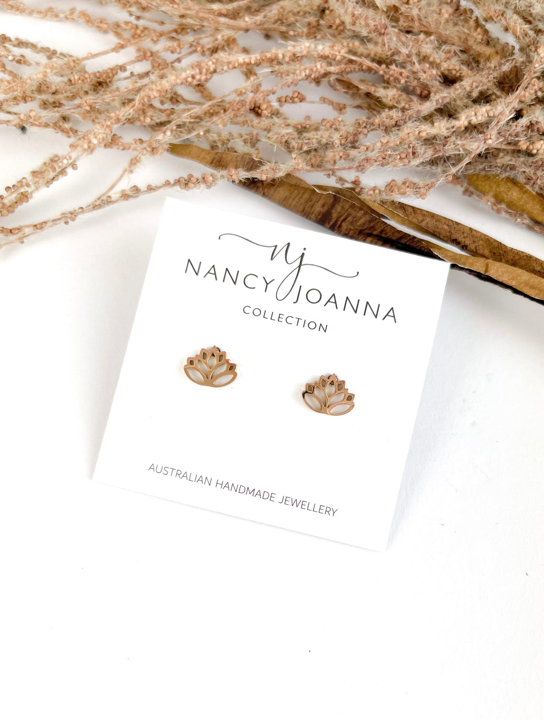 MINI Lotus Studs Nancy Joanna