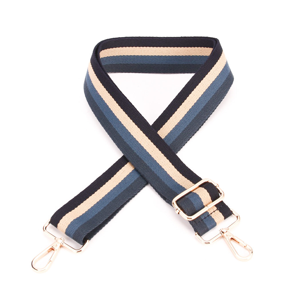 NAVY CROSSBODY BAG & GUITAR STRAP Nancy Joanna